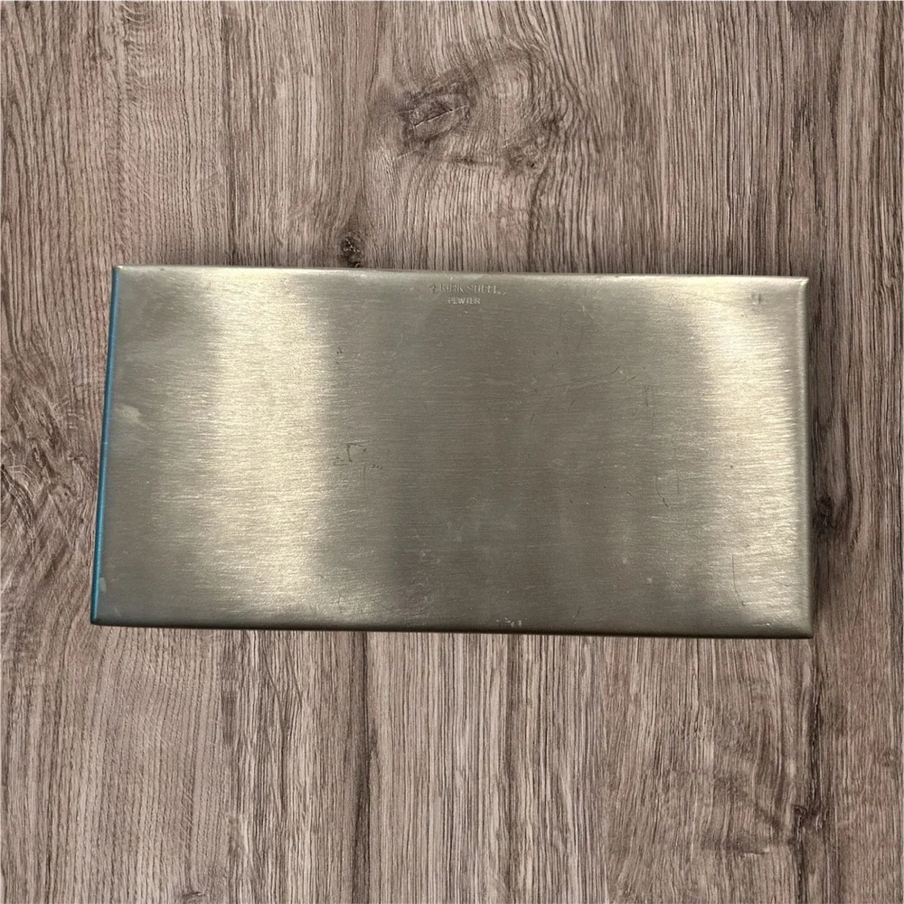 KIRK STIEFF PEWTER COMMEMORATIVE PLAQUE MEMORIAL DASH Laurel Race Course Horse